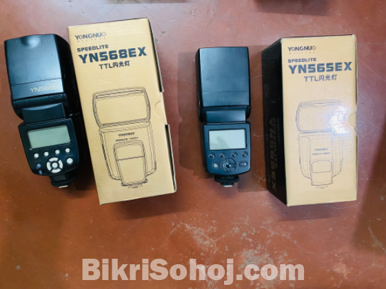 YONGNUO YN 568EX, YN-565Ex, YN622N, YN622N-TX Trigger